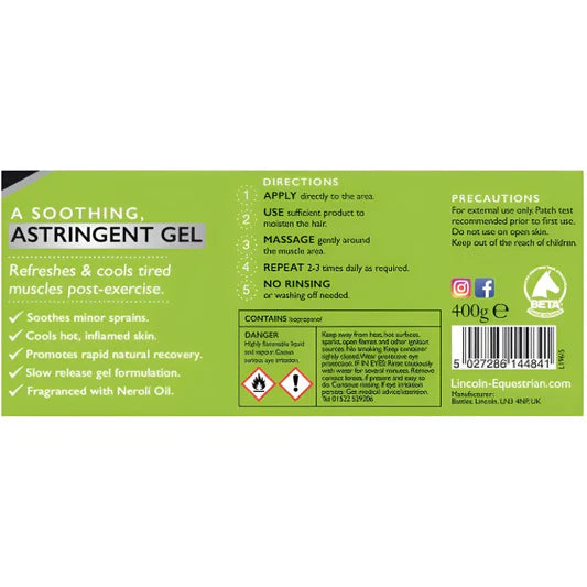 WITCH HAZEL & ARNICA GEL- 400G-LINCOLN UK