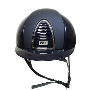 Kep Italia Cromo 2.0 Polish Blue Textile Blue Helmet