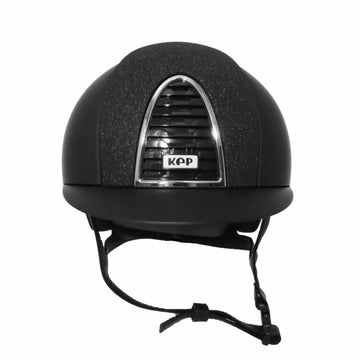 KEP Italia Cromo 2.0 Textile Black Star Shine Helmet