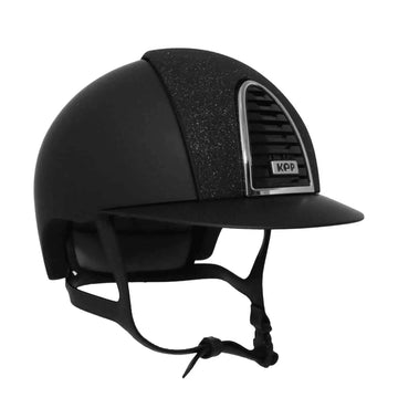 KEP Italia Cromo 2.0 Textile Black Star Shine Helmet