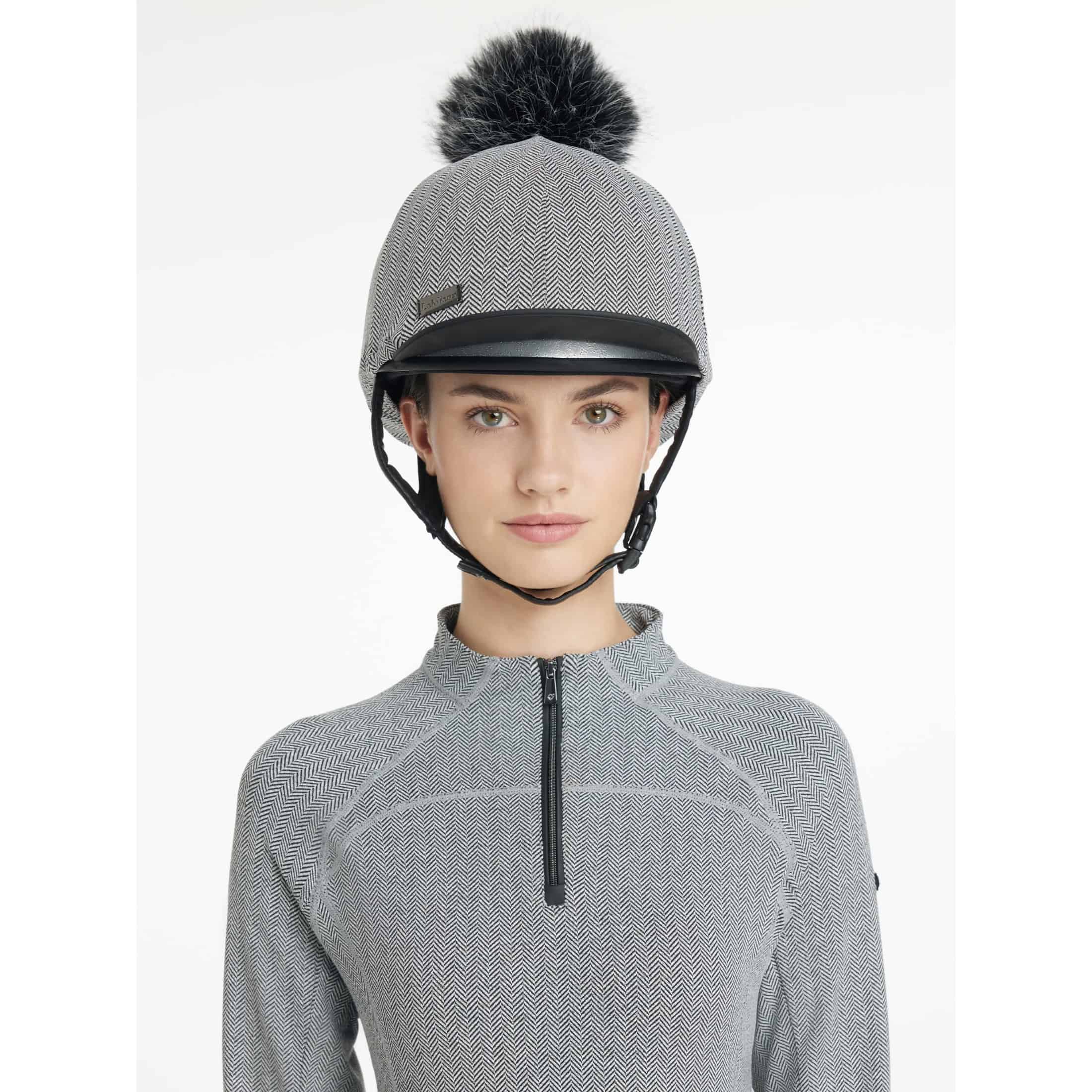 LeMieux Aspen Herringbone Hat Silk