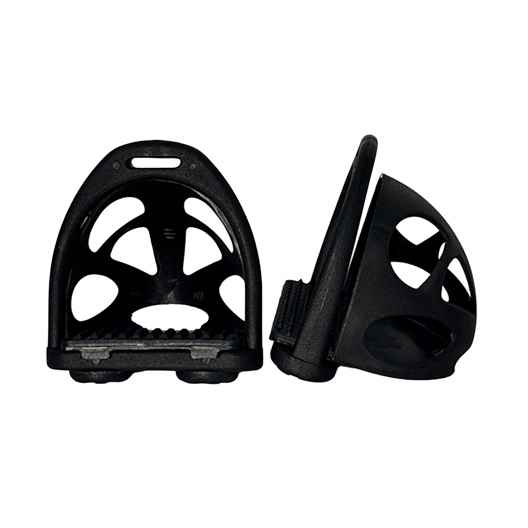 Composite Plastic Stirrups (Black)