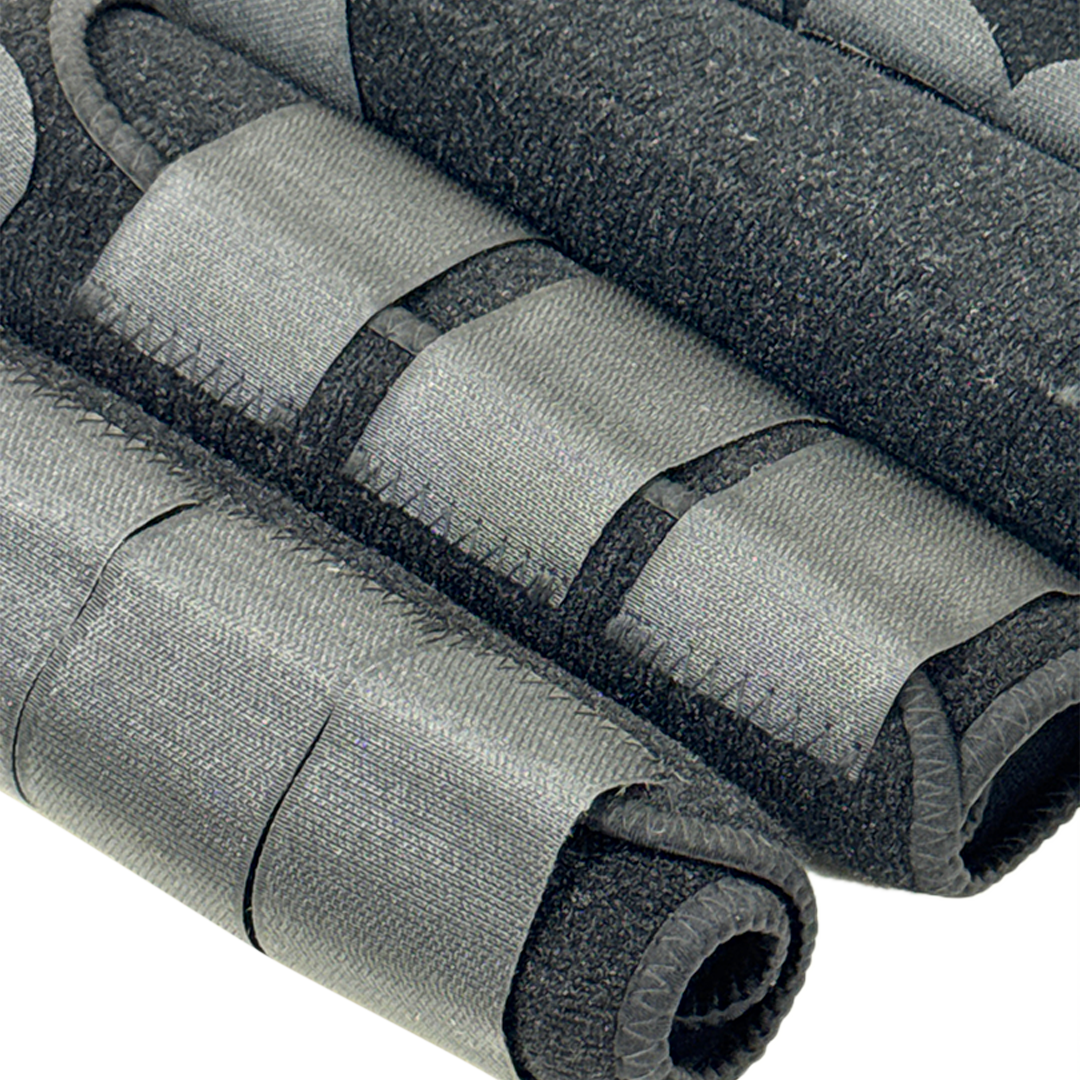Quilted Stable Leg Wraps (Grey)