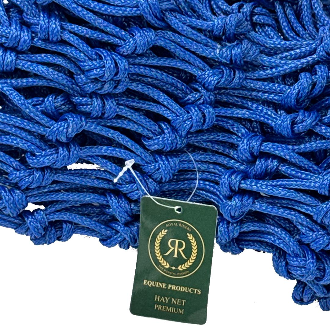 Slow Feed Hay Net (Blue)