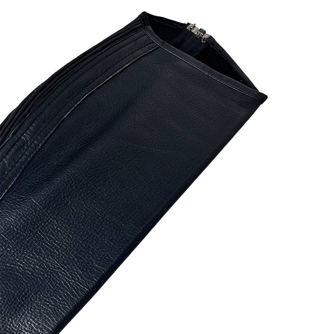 Synthetic Riding Half Chaps (Black)