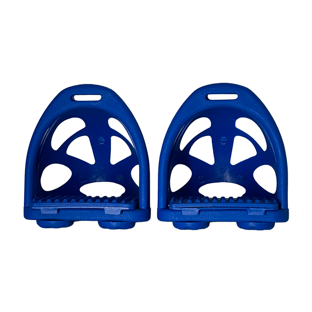 Composite Plastic Stirrups (Blue)