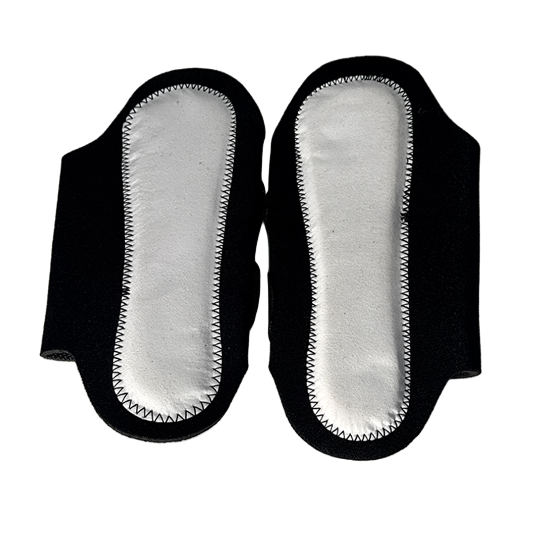 Black Neoprene Brushing Boots (Pair)